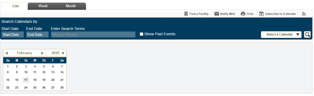 Prince George’s County Court Calendar