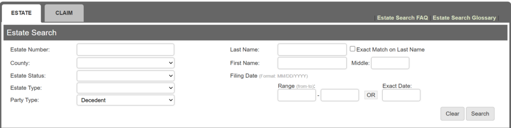 Prince George’s County Orphan’s Court
